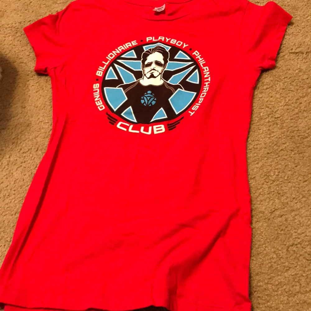 Iron Man tee shirt